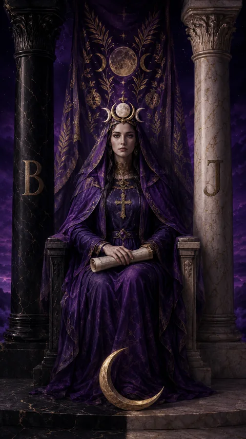 Верховная Жрица — колода Amethyst